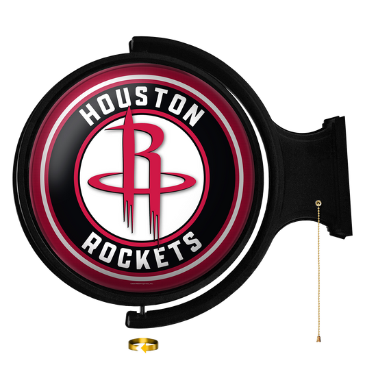 Houston Rockets Round Rotating Wall Sign