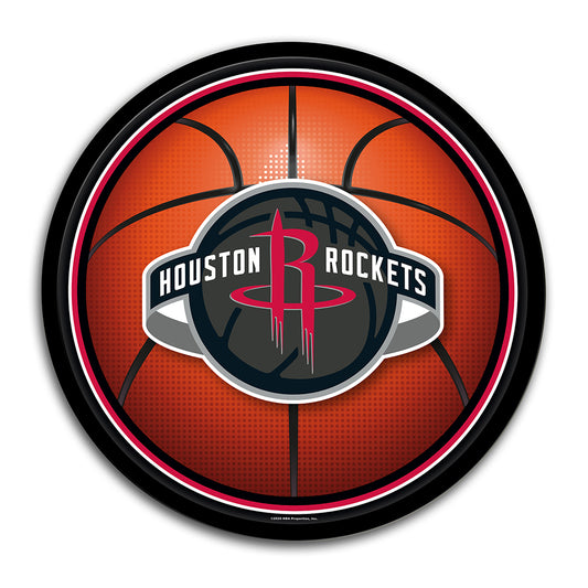 Houston Rockets Basketball Modern Disc Wall Sign