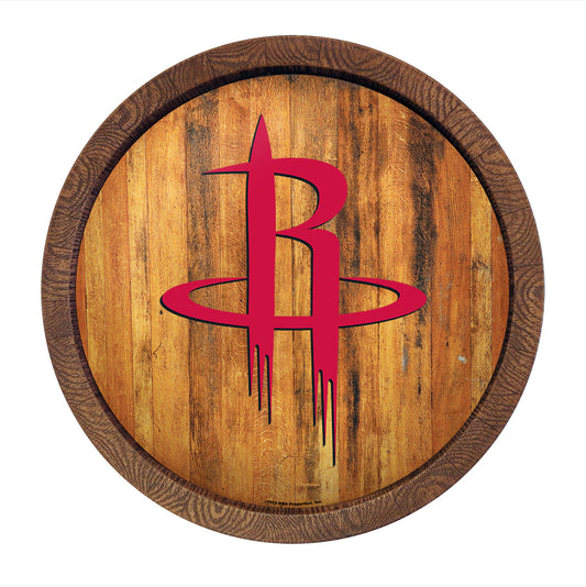 Houston Rockets Barrel Top Sign