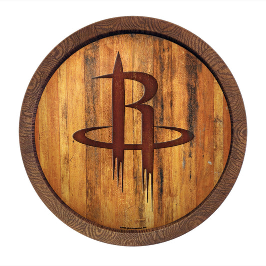 Houston Rockets Branded Barrel Top Sign