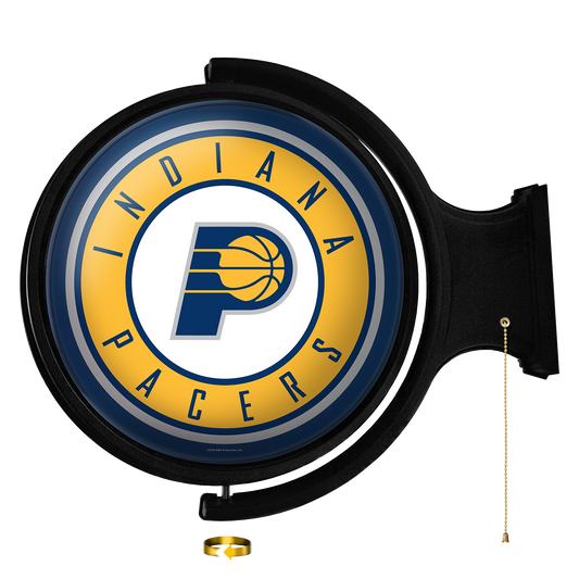 Indiana Pacers Round Rotating Wall Sign