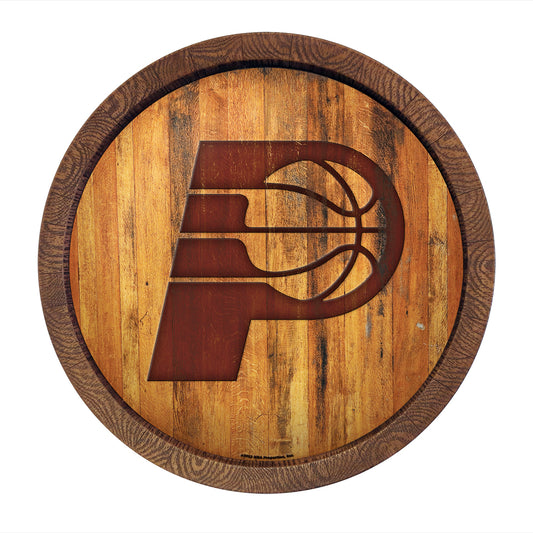Indiana Pacers Branded Barrel Top Sign