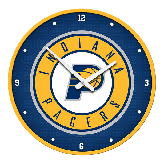 Indiana Pacers Round Wall Clock