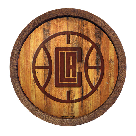 Los Angeles Clippers Branded Barrel Top Sign