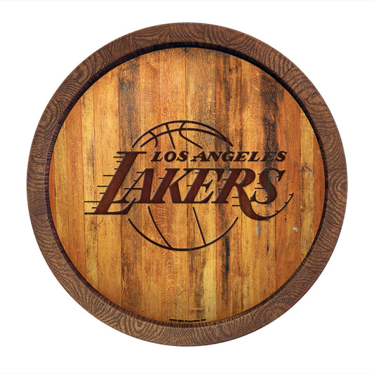 Los Angeles Lakers Branded Barrel Top Sign