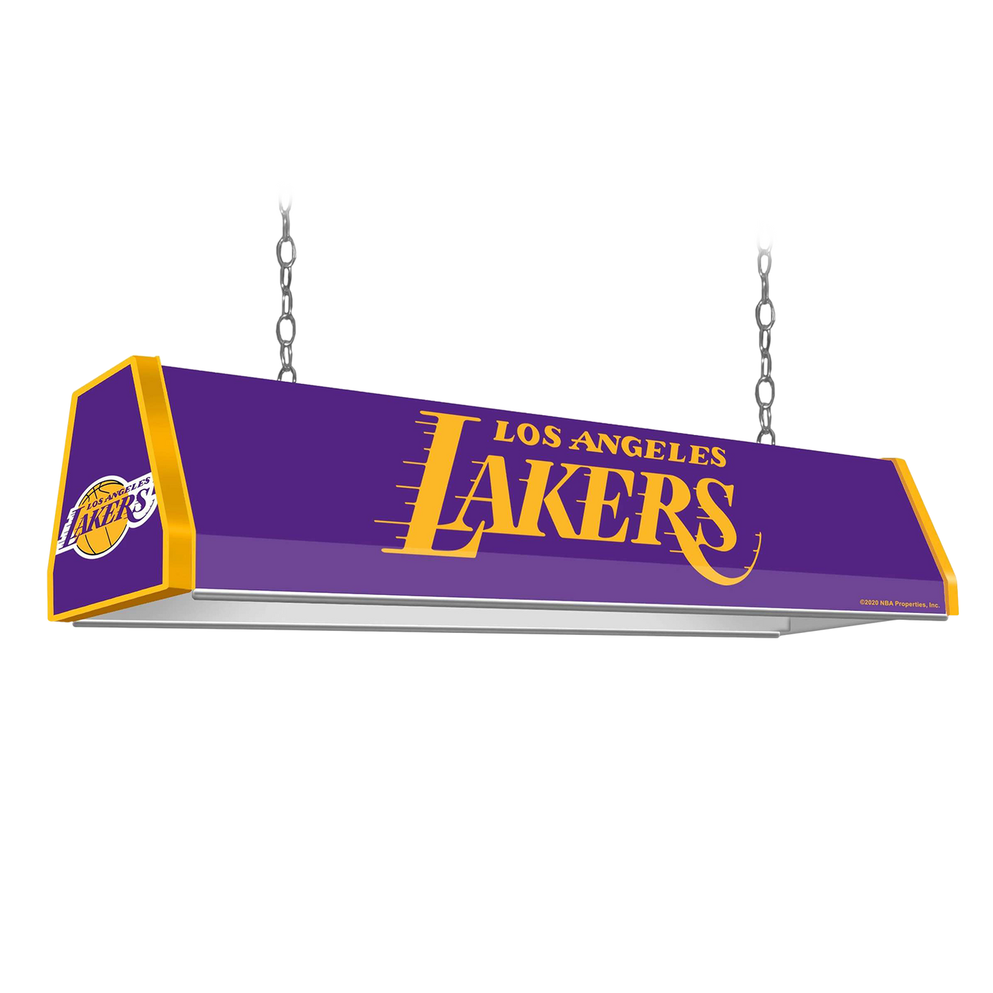 Los Angeles Lakers Standard Pool Table Light