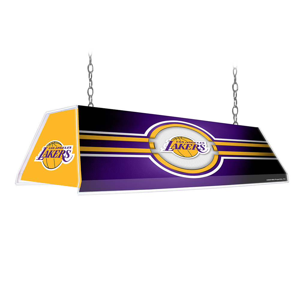 Los Angeles Lakers Edge Glow Pool Table Light