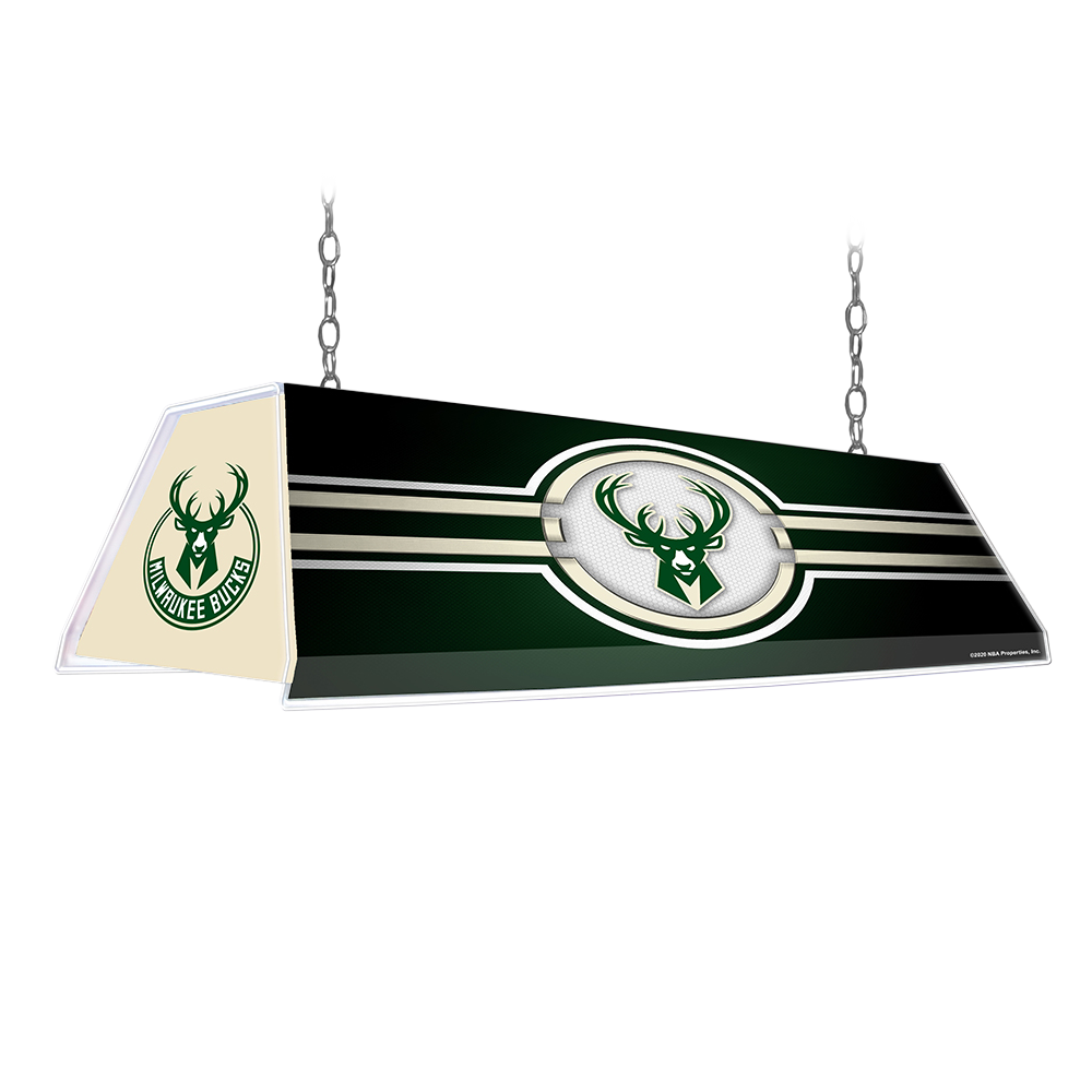 Milwaukee Bucks Edge Glow Pool Table Light