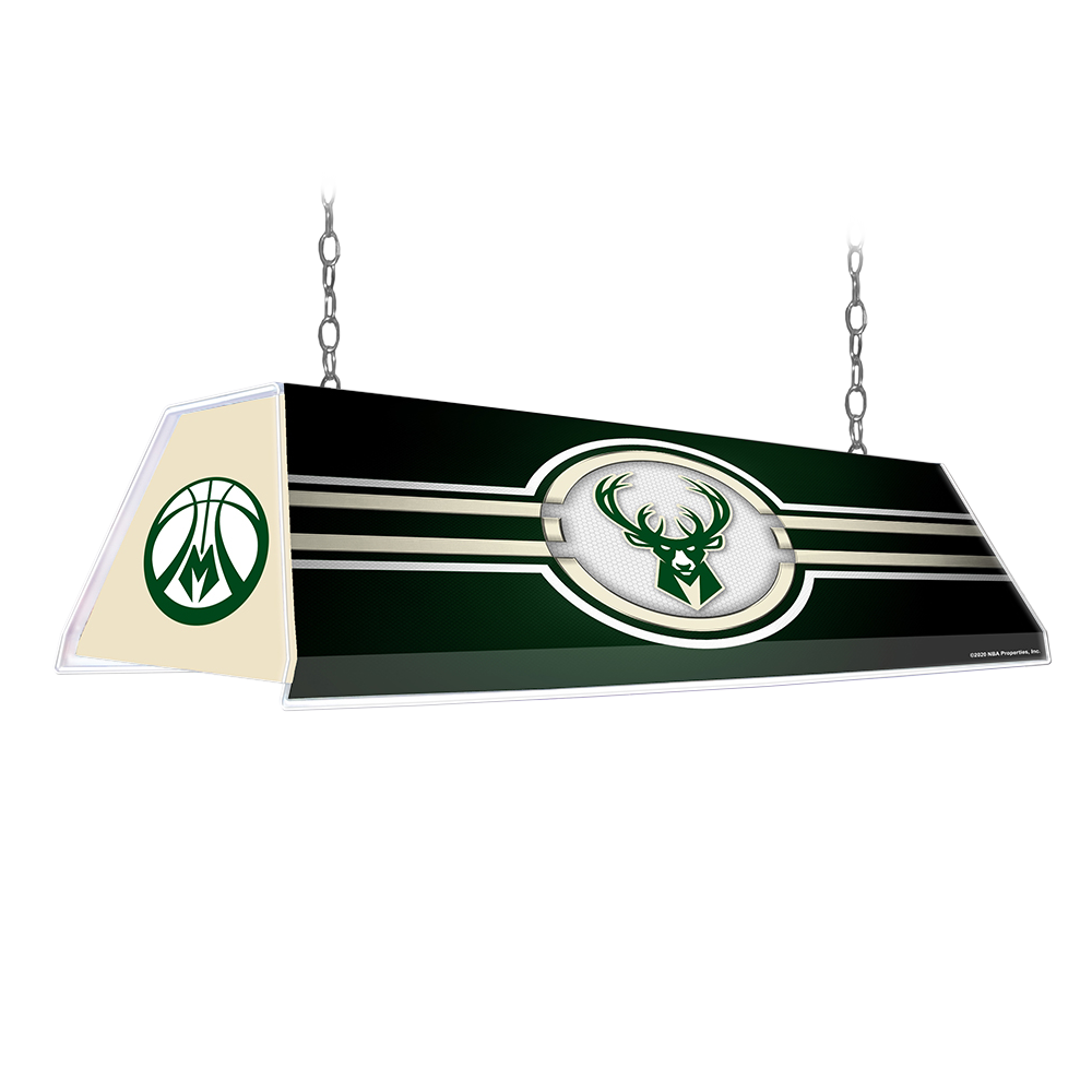 Milwaukee Bucks Edge Glow Pool Table Light