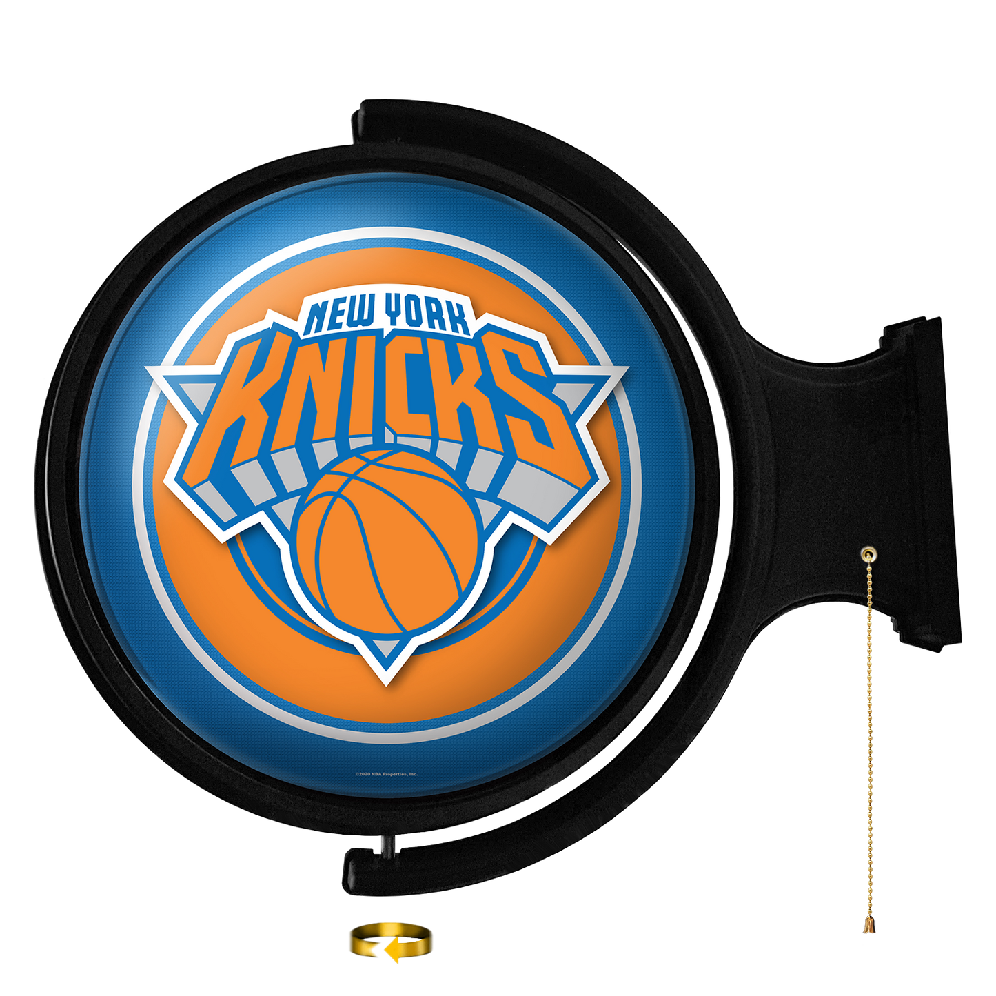 New York Knicks Round Rotating Wall Sign