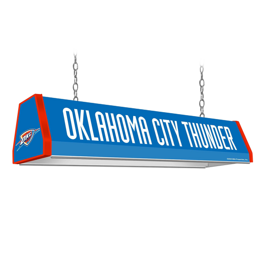 Oklahoma City Thunder Standard Pool Table Light