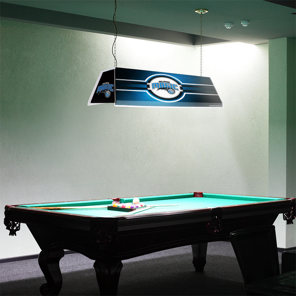 Orlando Magic Edge Glow Pool Table Light Room View