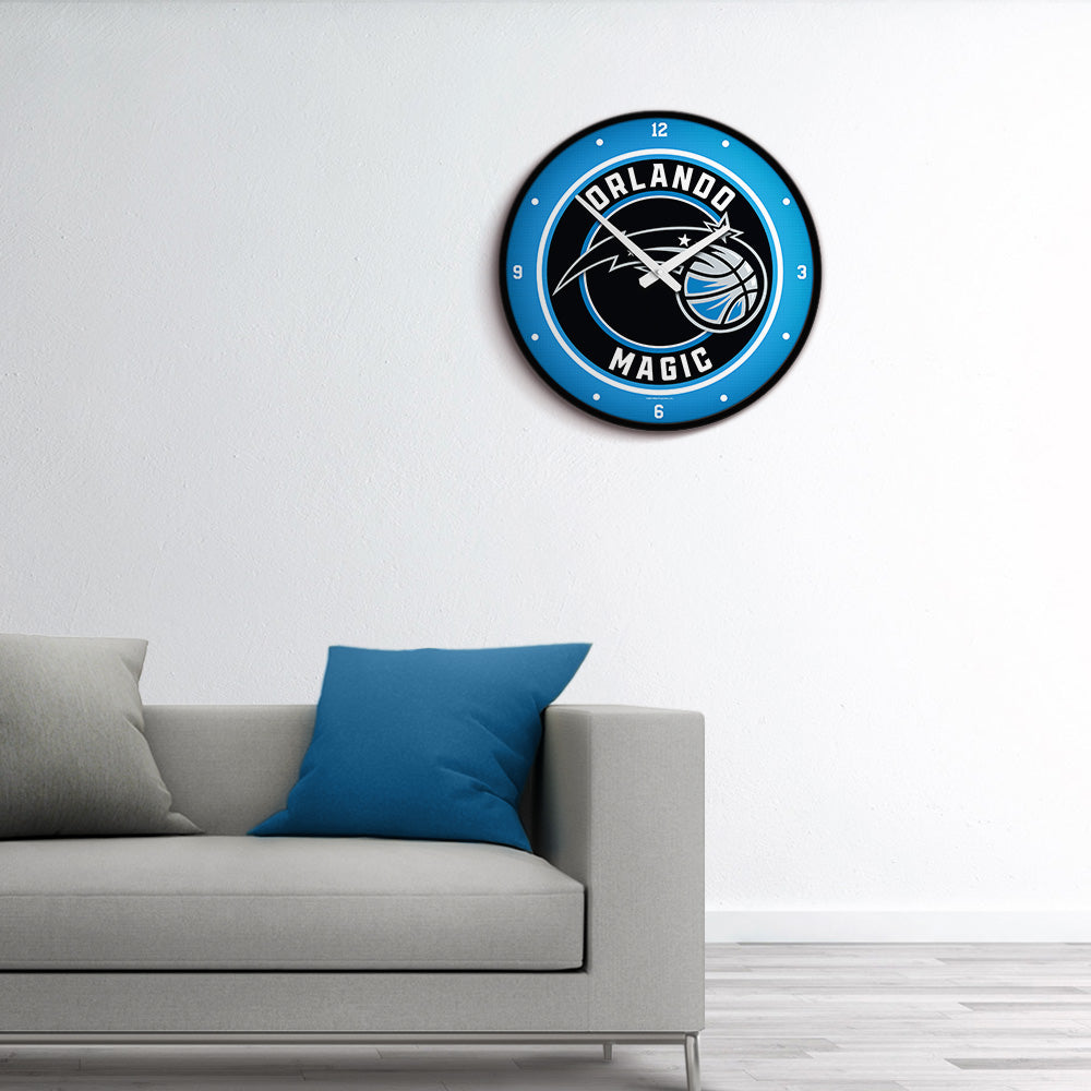 Orlando Magic Round Wall Clock Room View