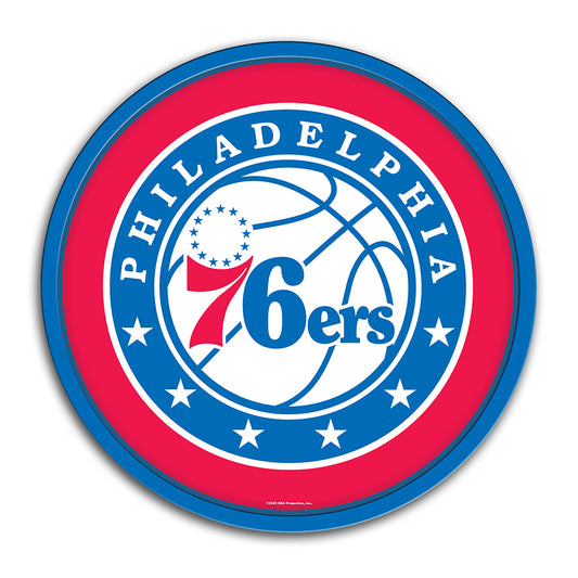 Philadelphia 76ers Modern Disc Wall Sign