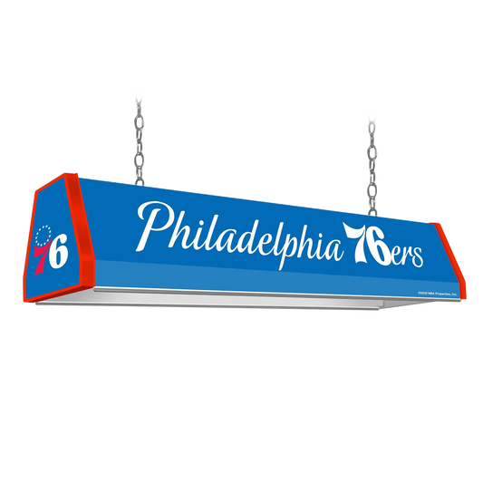 Philadelphia 76ers Standard Pool Table Light