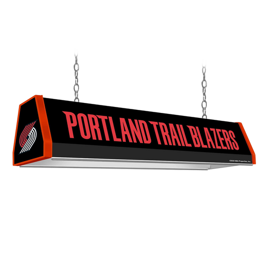 Portland Trail Blazers Standard Pool Table Light