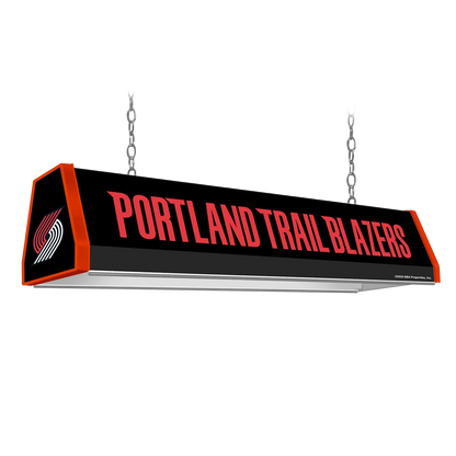 Portland Trail Blazers Standard Pool Table Light