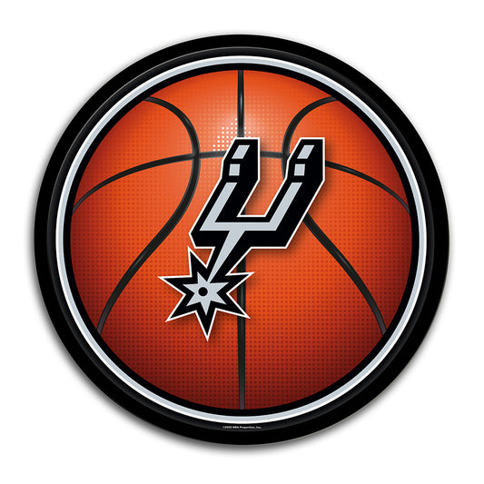San Antonio Spurs Basketball Modern Disc Wall Sign