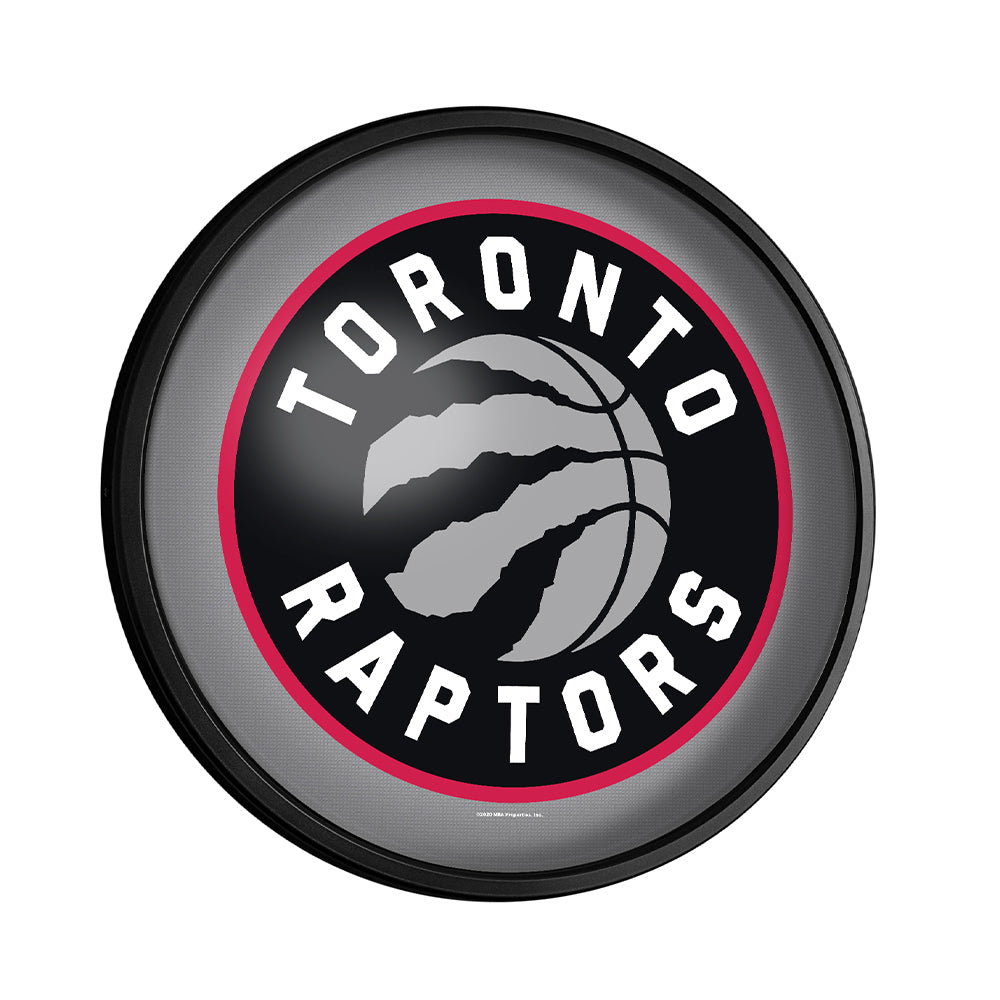 Buy NBA Toronto Raptors Slimline Round Lighted Wall Sign – ProFootballStuff
