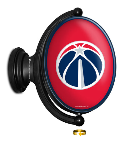 Washington Wizards Oval Rotating Wall Sign