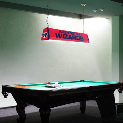 Washington Wizards Standard Pool Table Light Room View