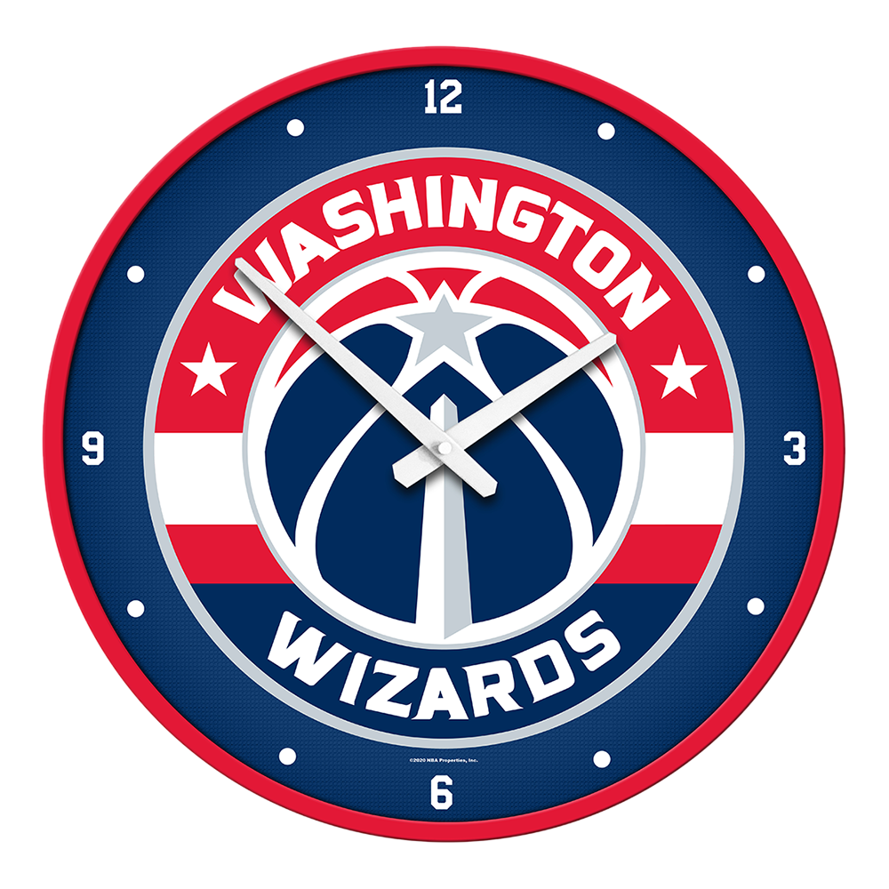 Washington Wizards Round Wall Clock