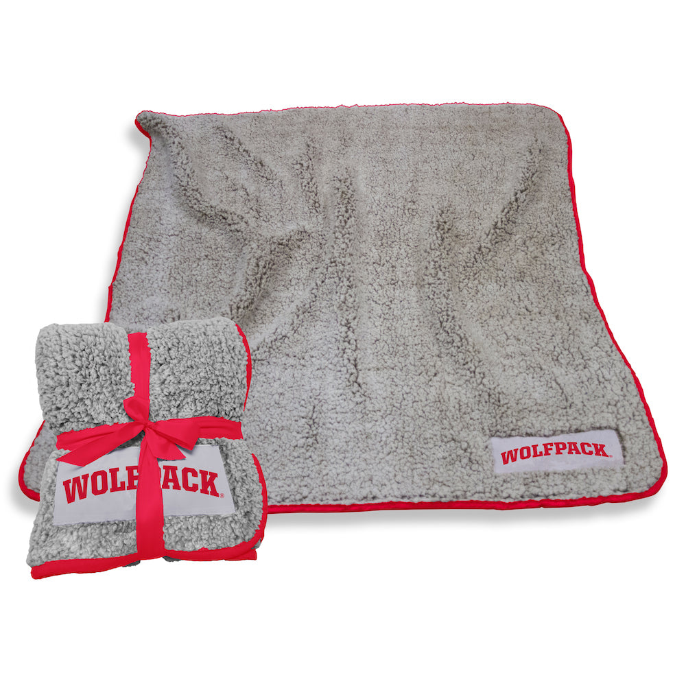 NC State Wolfpack Frosty Fleece blanket