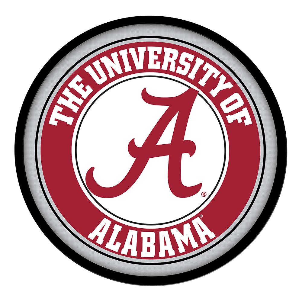 Alabama Crimson Tide Modern Disc Wall Sign