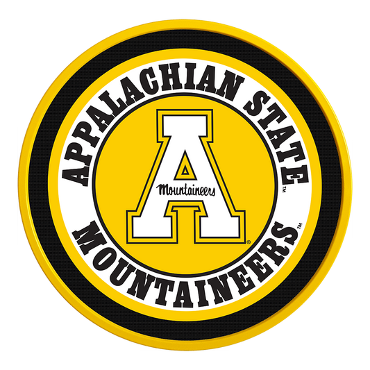 Appalachian State Mountaineers Modern Disc Wall Sign