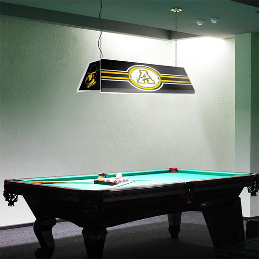 Appalachian State Mountaineers Edge Glow Pool Table Light Room View