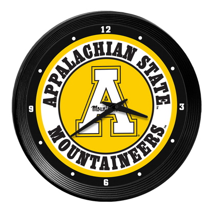 Appalachian State Mountaineers Ribbed Wall Clock