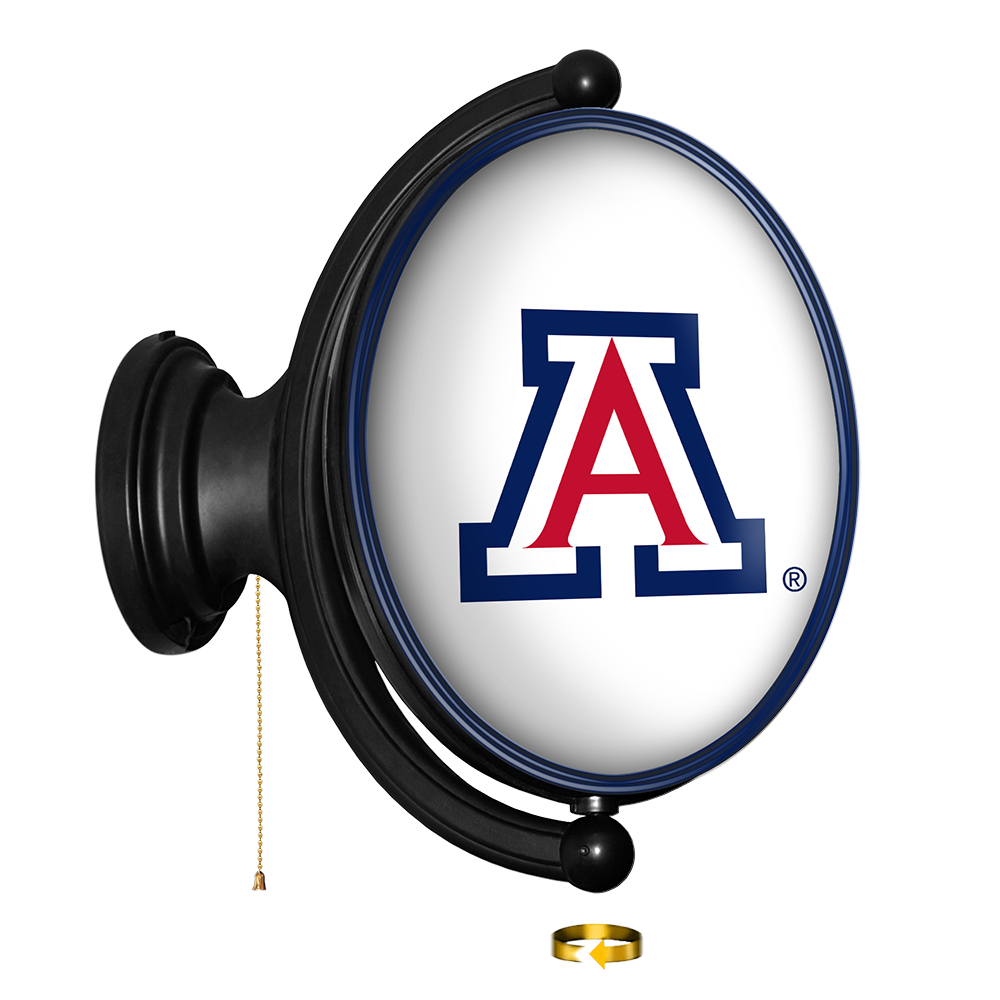 Arizona Wildcats Oval Rotating Wall Sign