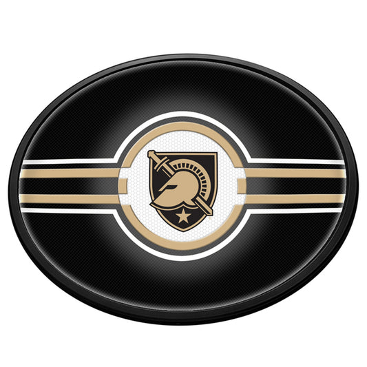 Army Black Knights Slimline Oval Lighted Wall Sign