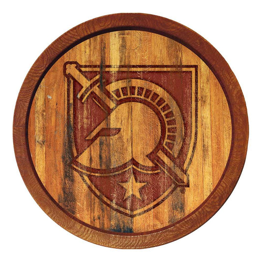 Army Black Knights Branded Barrel Top Sign