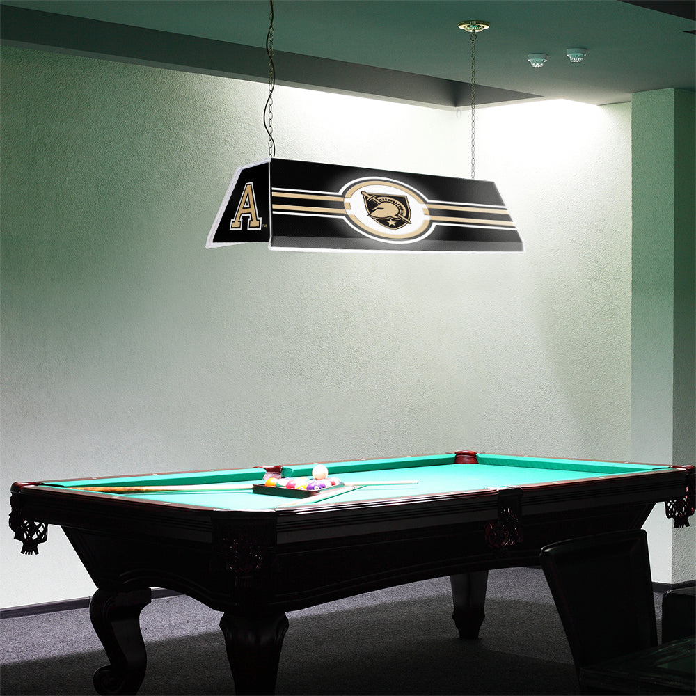 Army Black Knights Edge Glow Pool Table Light Room View