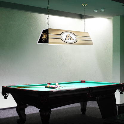 Army Black Knights Edge Glow Pool Table Light Room View