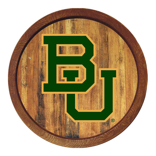 Baylor Bears Barrel Top Sign