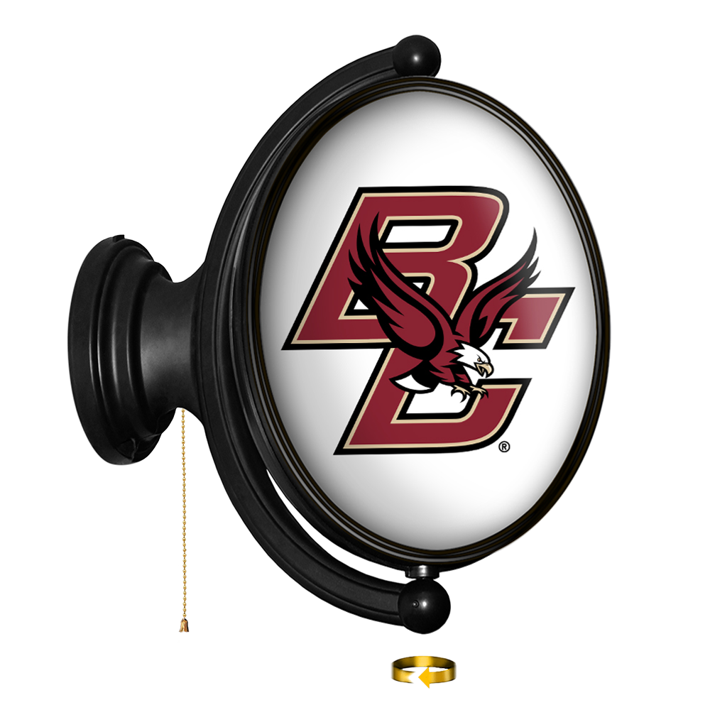 Boston College Eagles Oval Rotating Wall Sign