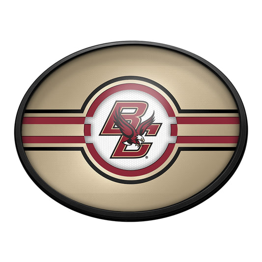Boston College Eagles Slimline Oval Lighted Wall Sign