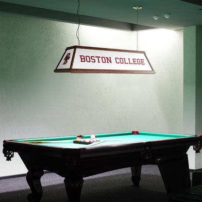 Boston College Eagles Premium Pool Table Light Room View