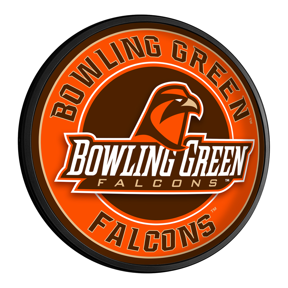 Buy NCAA Bowling Green Falcons Slimline Round Lighted Wall Sign ...