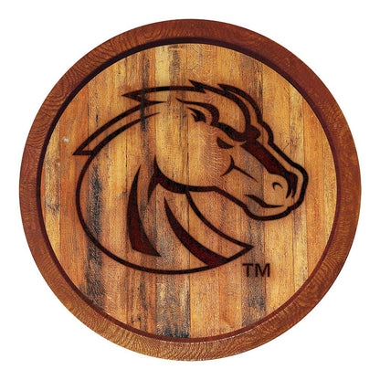 Boise State Broncos Branded Barrel Top Sign