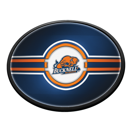 Bucknell Bison Slimline Oval Lighted Wall Sign
