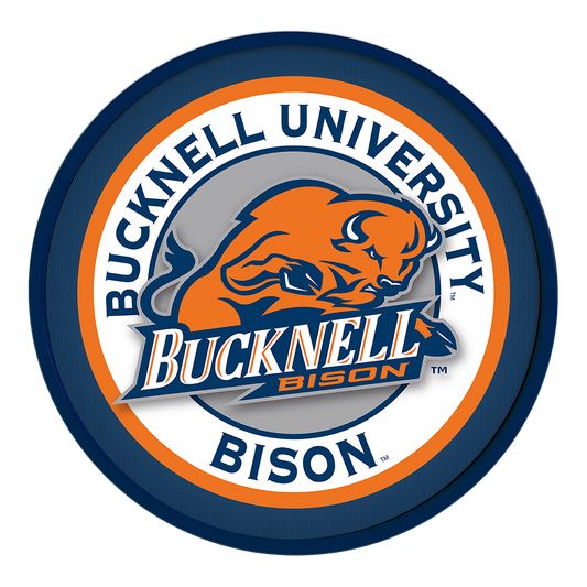 Bucknell Bison Modern Disc Wall Sign