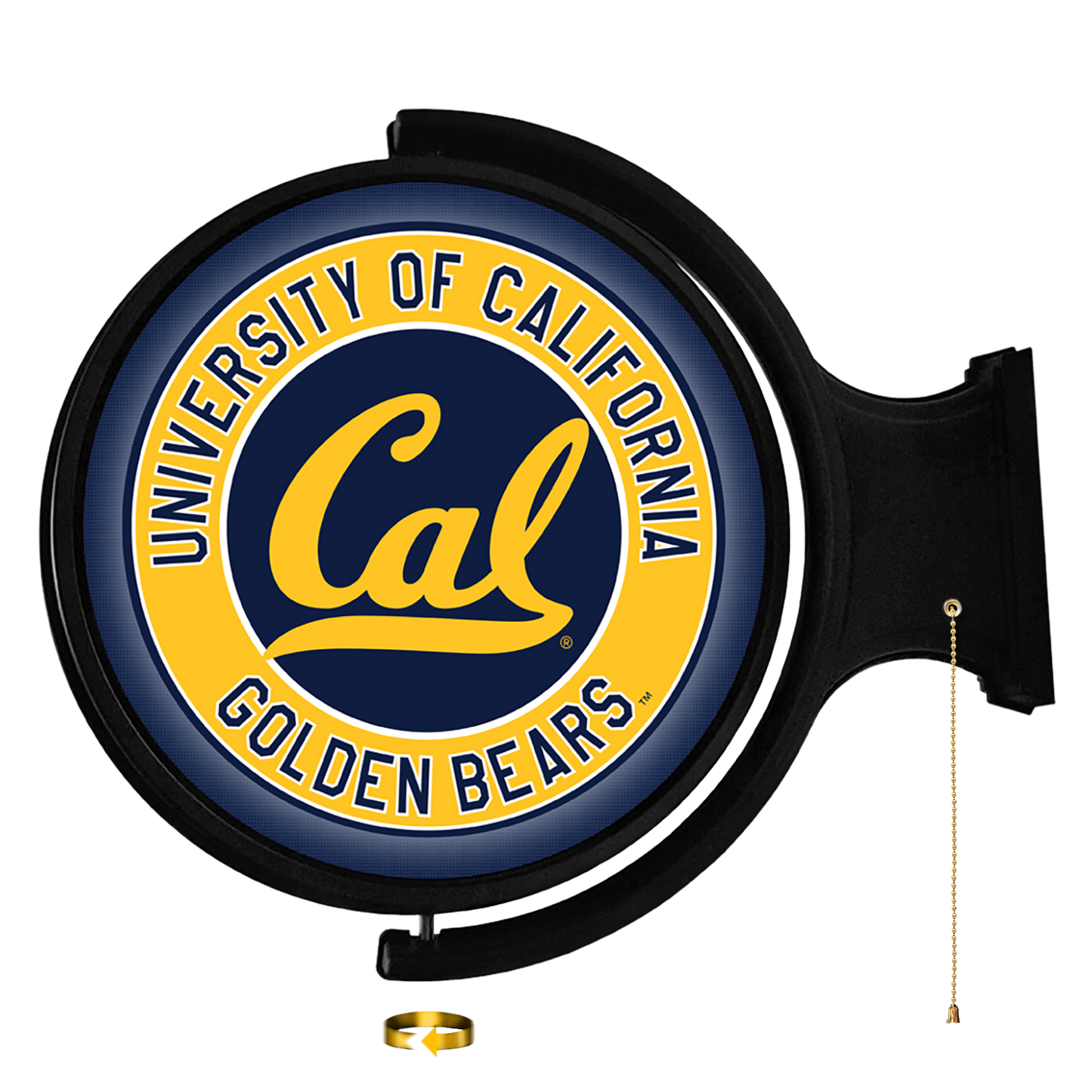 California Golden Bears Round Rotating Wall Sign