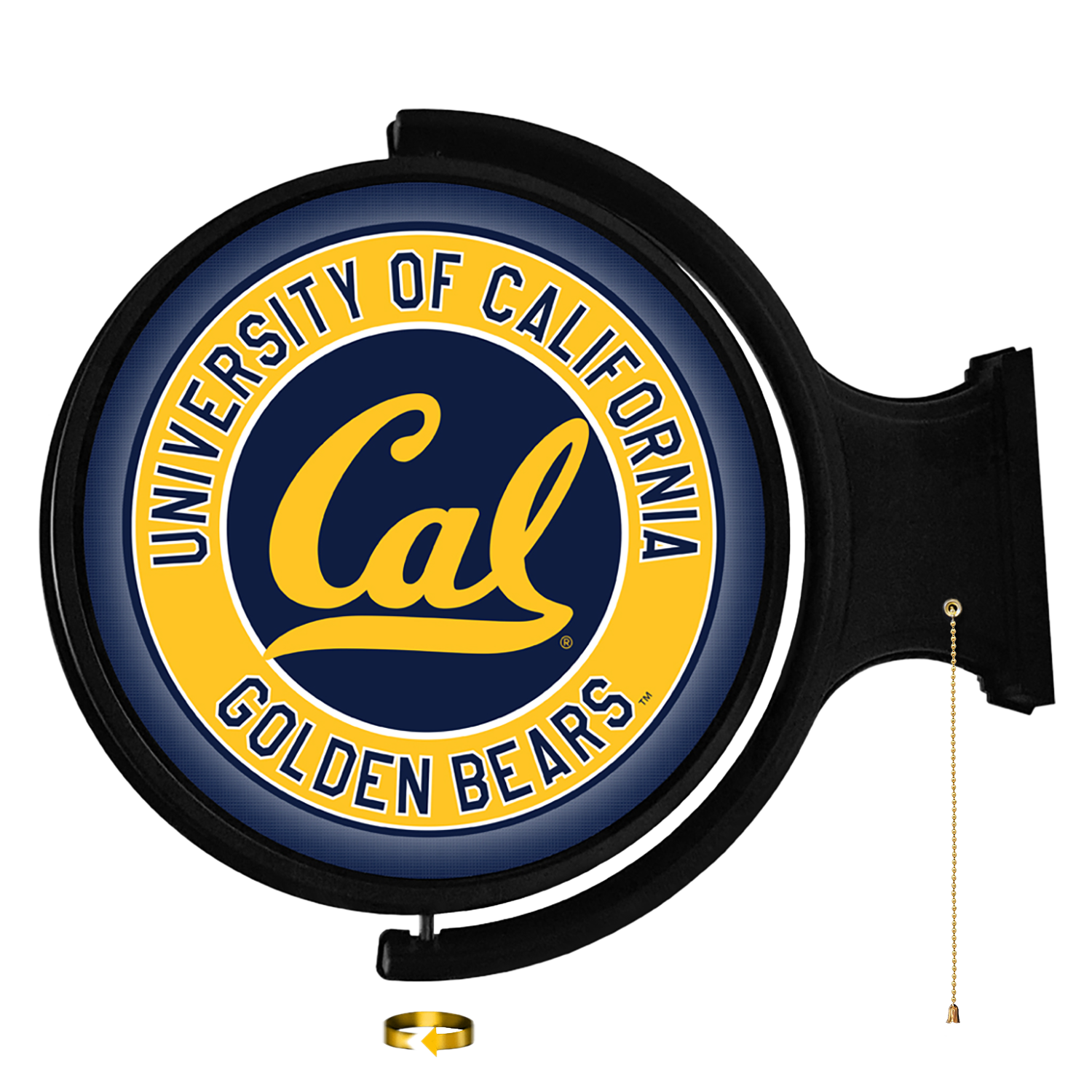 California Golden Bears Round Rotating Wall Sign