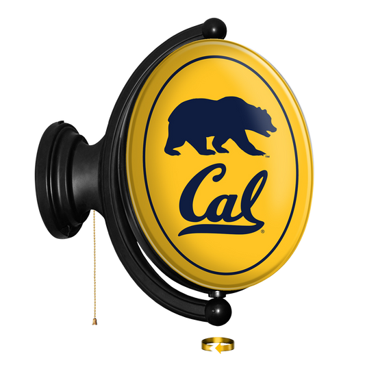 California Golden Bears Oval Rotating Wall Sign