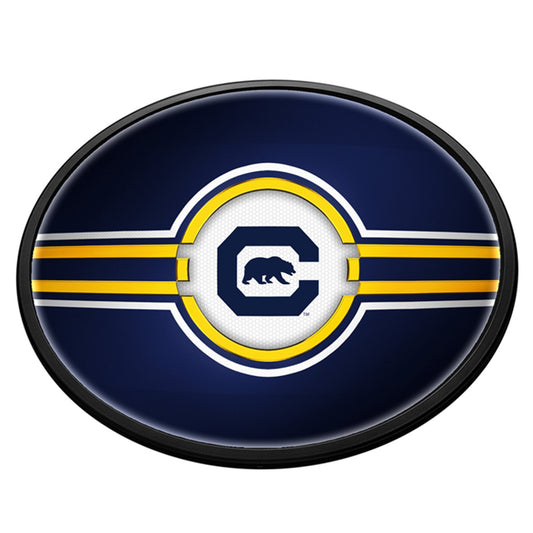 California Golden Bears Slimline Oval Lighted Wall Sign