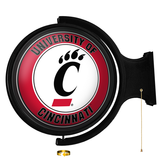 Cincinnati Bearcats Round Rotating Wall Sign