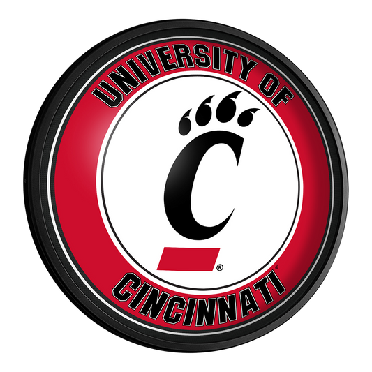 Cincinnati Bearcats Slimline Round Lighted Wall Sign